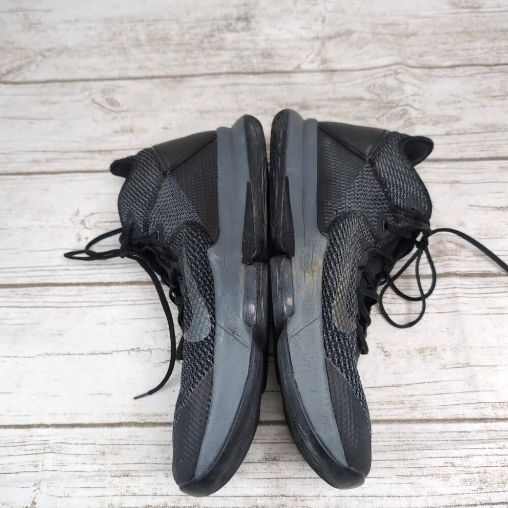 Nike Lebron Witness 4 Black Sneakers BV7427 Size 15 - Picture 6 of 7